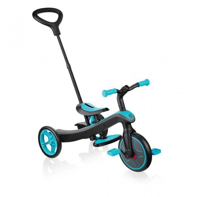 Tricycle évolutif pour bébé EXPLORER 4 en 1 - Bleu Canard 3/7