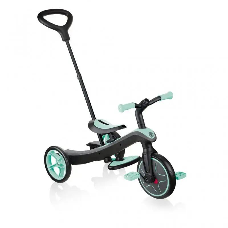 Tricycle évolutif pour bébé EXPLORER 4 en 1 - Vert Menthe 3/5
