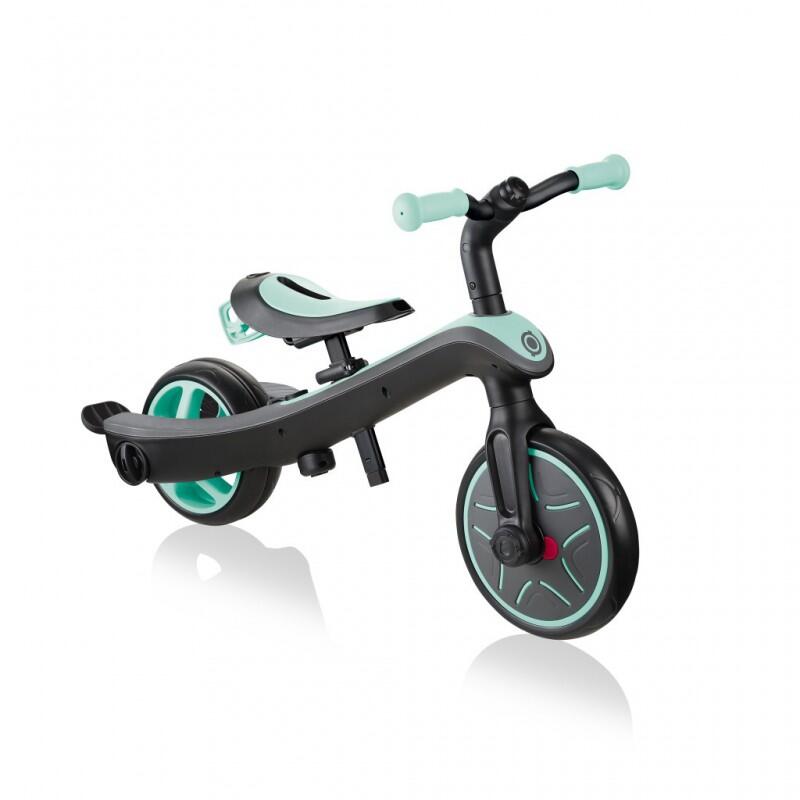 Tricycle évolutif pour bébé EXPLORER 4 en 1 - Vert Menthe 5/5