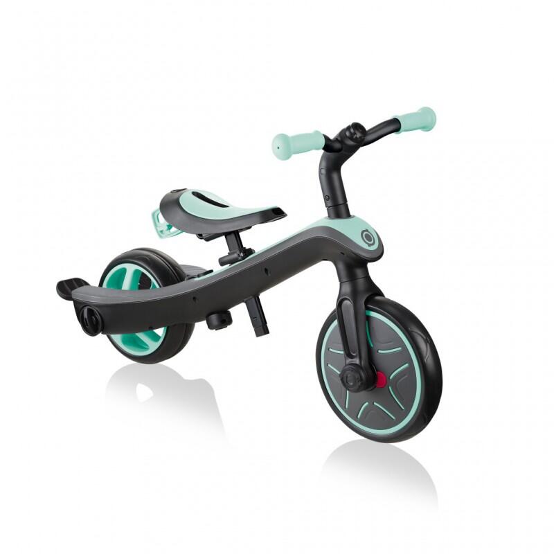 Tricycle évolutif pour bébé EXPLORER 4 en 1 - Vert menthe