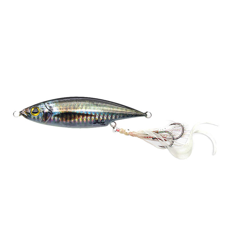 Jig pesca jigging spinning JLC 100 g jurel #8 montaje inchiku