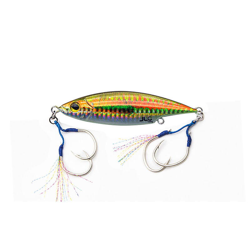 Jig pesca jigging spinning JLC 150 g doncella #4 montaje doble