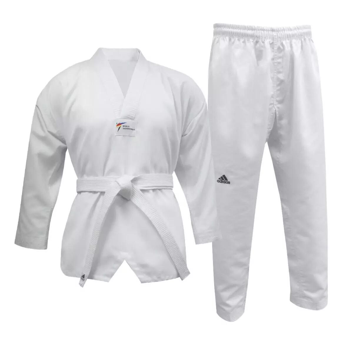 ADIDAS Adidas WT Taekwondo Student Dobok Without Stripes