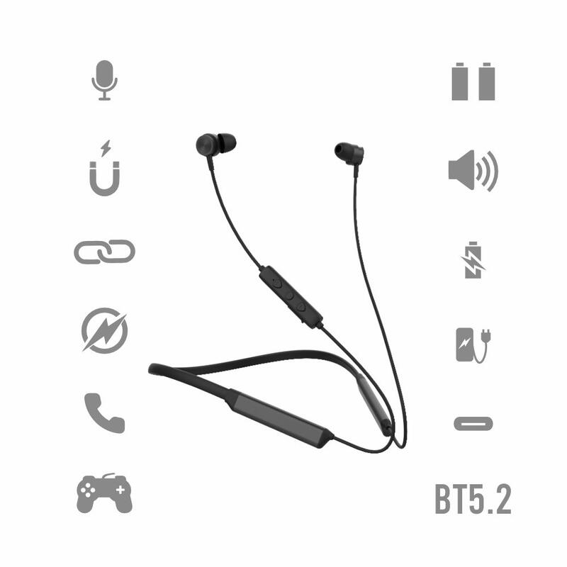Słuchawki bezprzewodowe douszne Manta Olympic MNH01
