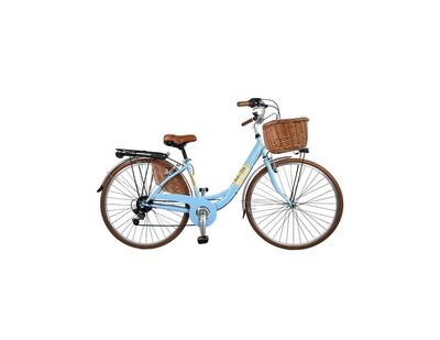 Bici da città Dolce Vita by Canellini VENERE 28" con cesto - Tiffany