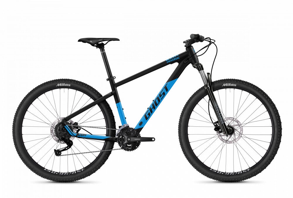 GHOST GHOST Kato Universal 27.5 AL black/bright blue - glossy Größe M