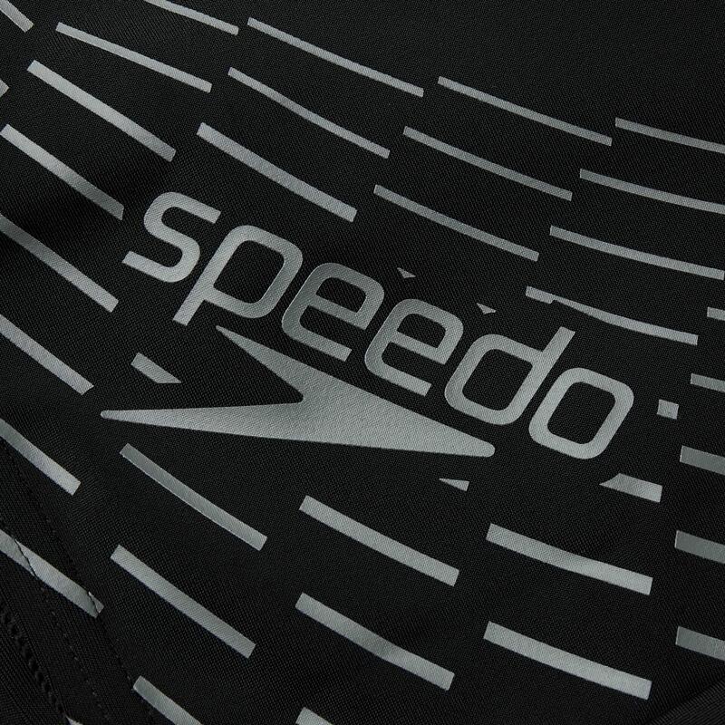 Speedo Mens Medley Logo Aquashort Black/Ardesia