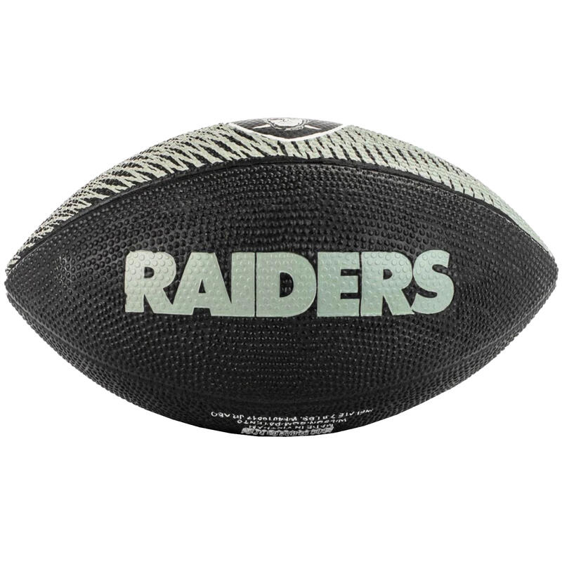 American football ball Wilson NFL Team Tailgate Las Vegas Raiders Jr Ball