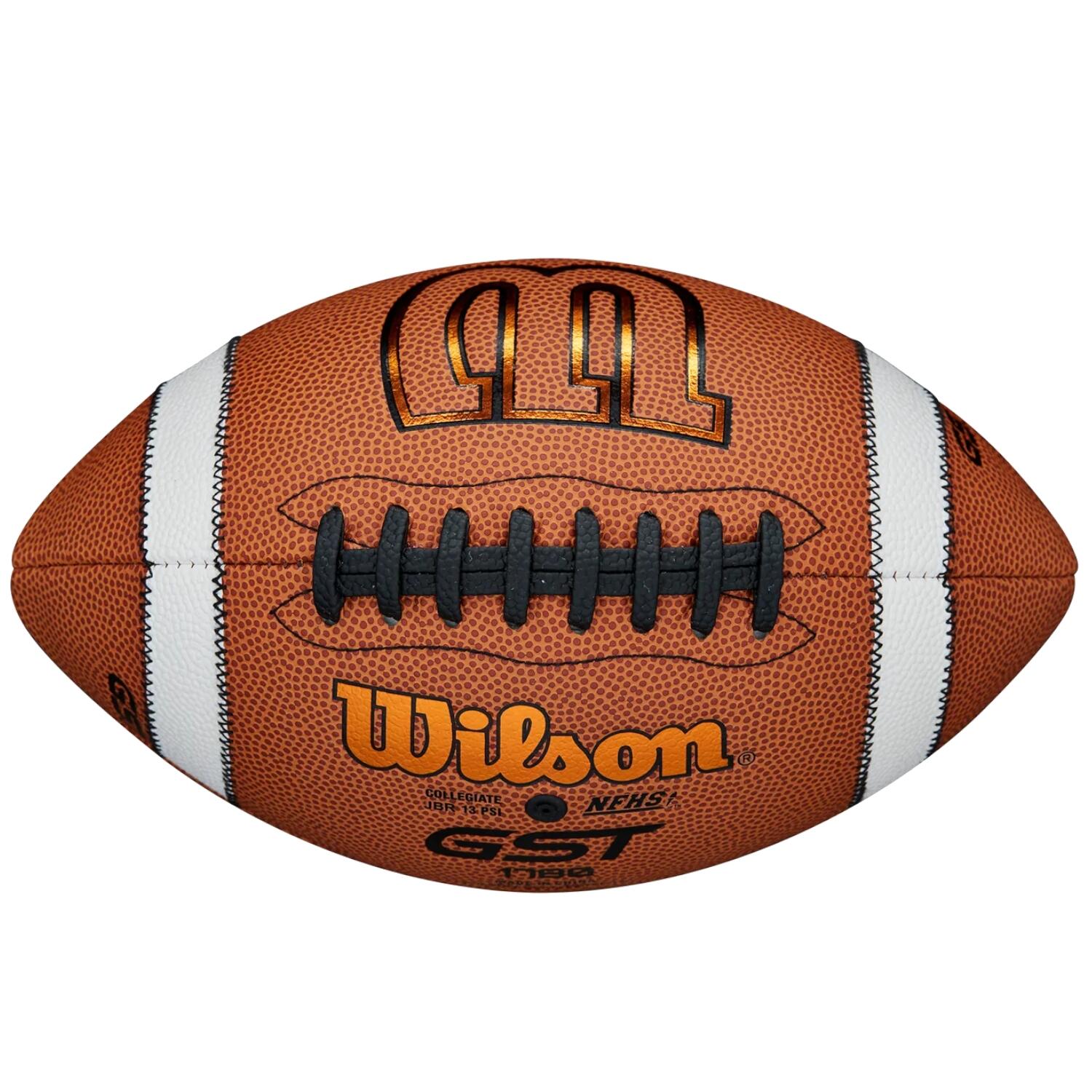 Wilson WTF1780XBN GST W Composite Collegiate Size American Football Game Ball 3/7
