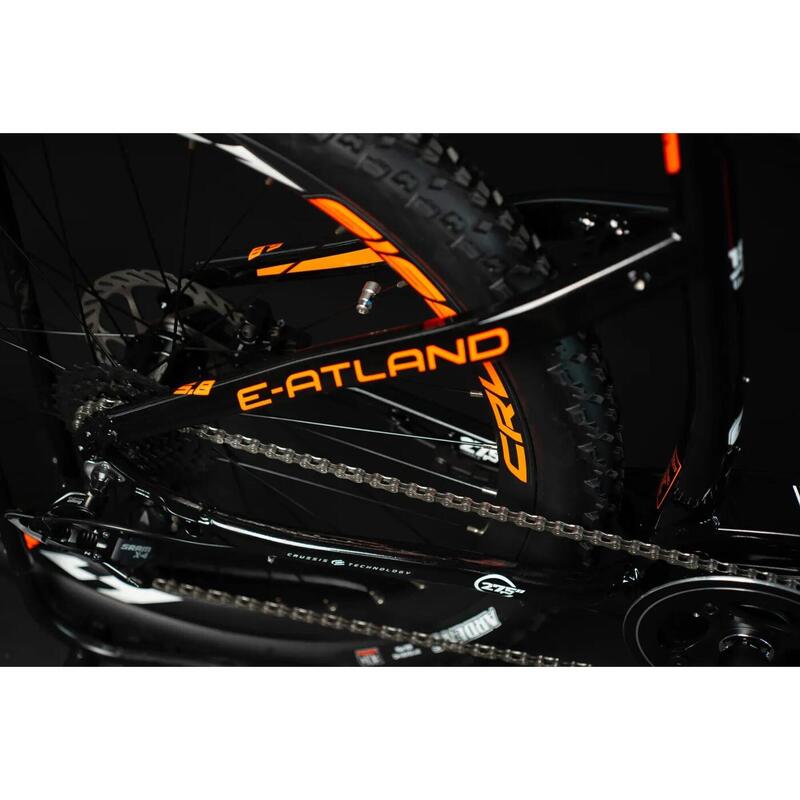 Bicicleta electrica MTB E-bike, e-Atland 5.8, Autonomie 115km, 468Wh, Bafang