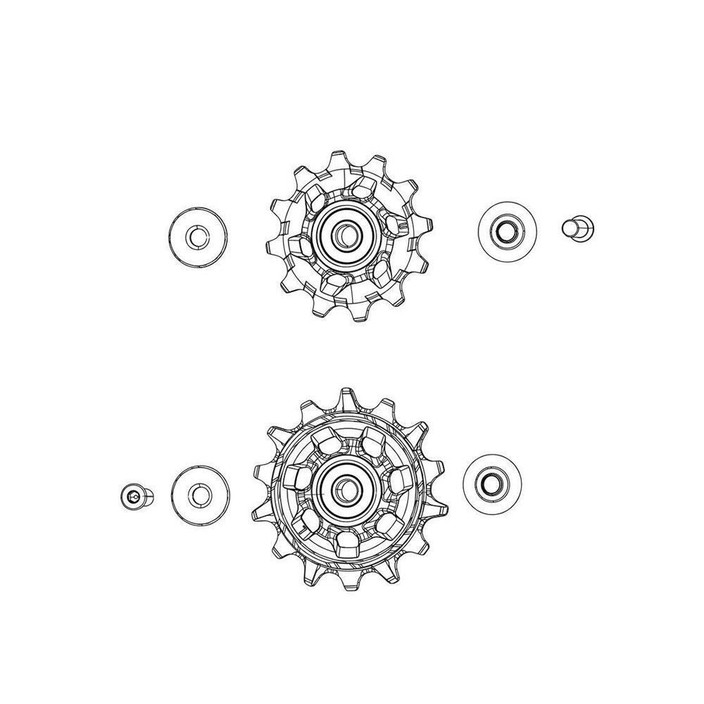 SRAM GX Eagle AXS Jockey Wheel Pulley Set 3/3