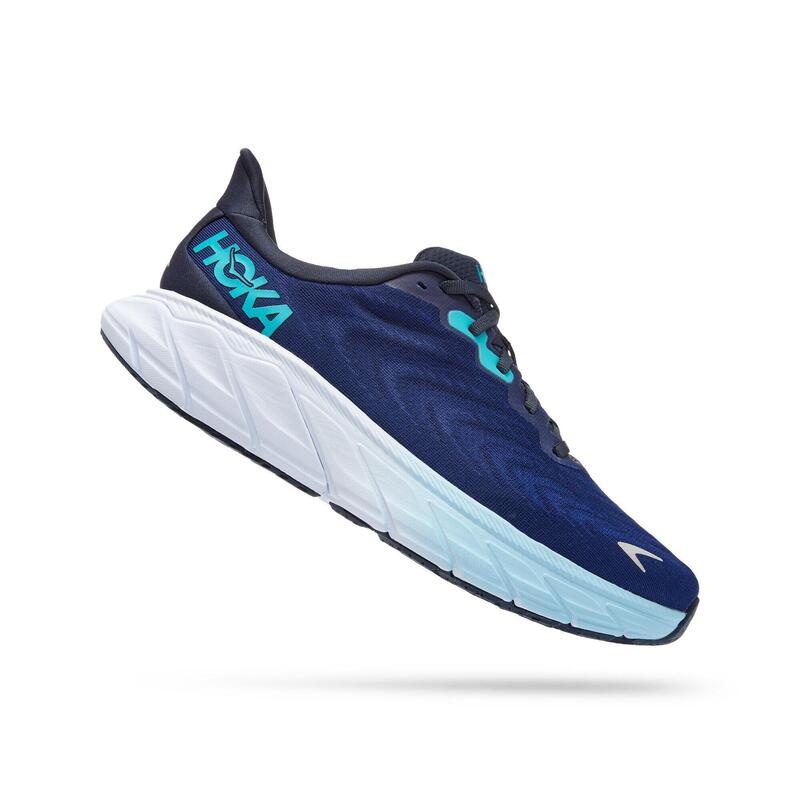 Hoka Mens Arahi 6 WIDE Running Shoes Blue 1123194-OSBB HOKA - Decathlon