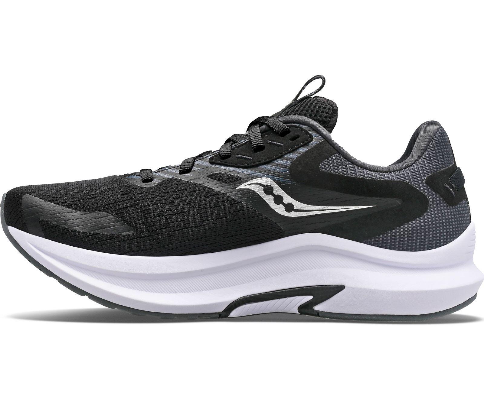 Saucony Mens Axon 2 Running Shoes Black/White - 10.0 UK 2/4