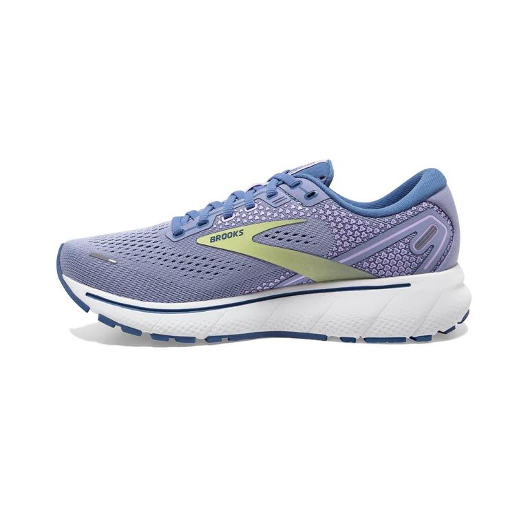 Brooks Womens Ghost 14 Running Shoes Purple 2/4