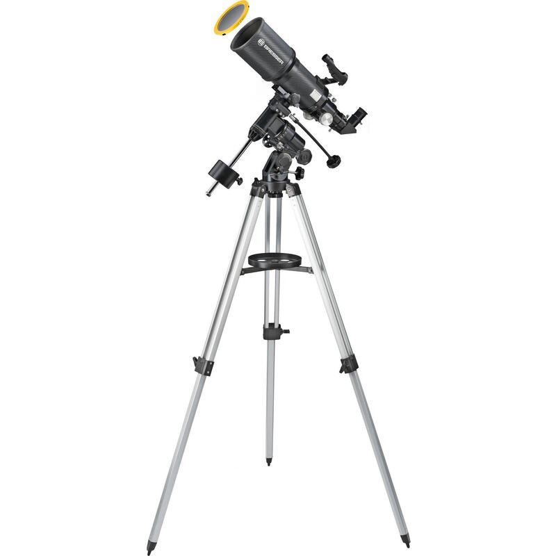 Télescope Bresser Polaris 102/460 EQ3 avec filtre solaire
