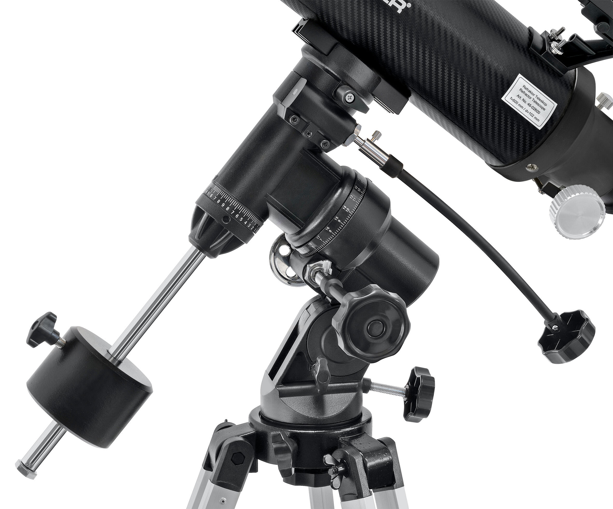 Bresser Polaris AR-102/600 EQ-3 AT-3 Refrattator Telescope 2/5