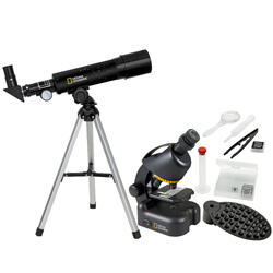 Set Telescopio compacto + microscopio National Geographic