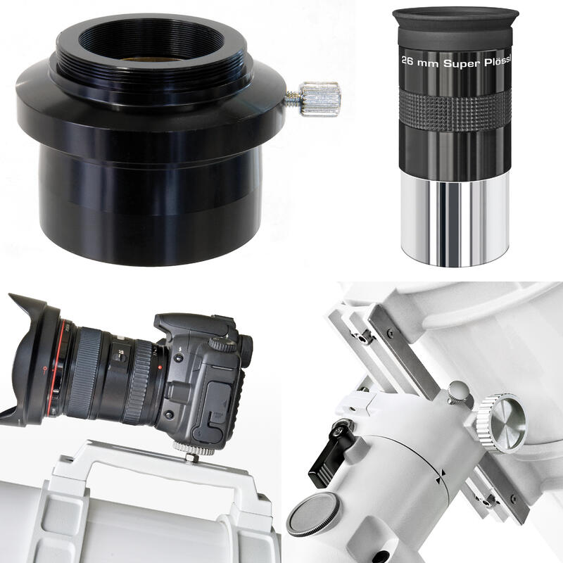 Telescopio BRESSER Messier AR-102/1000 EXOS-1/EQ41