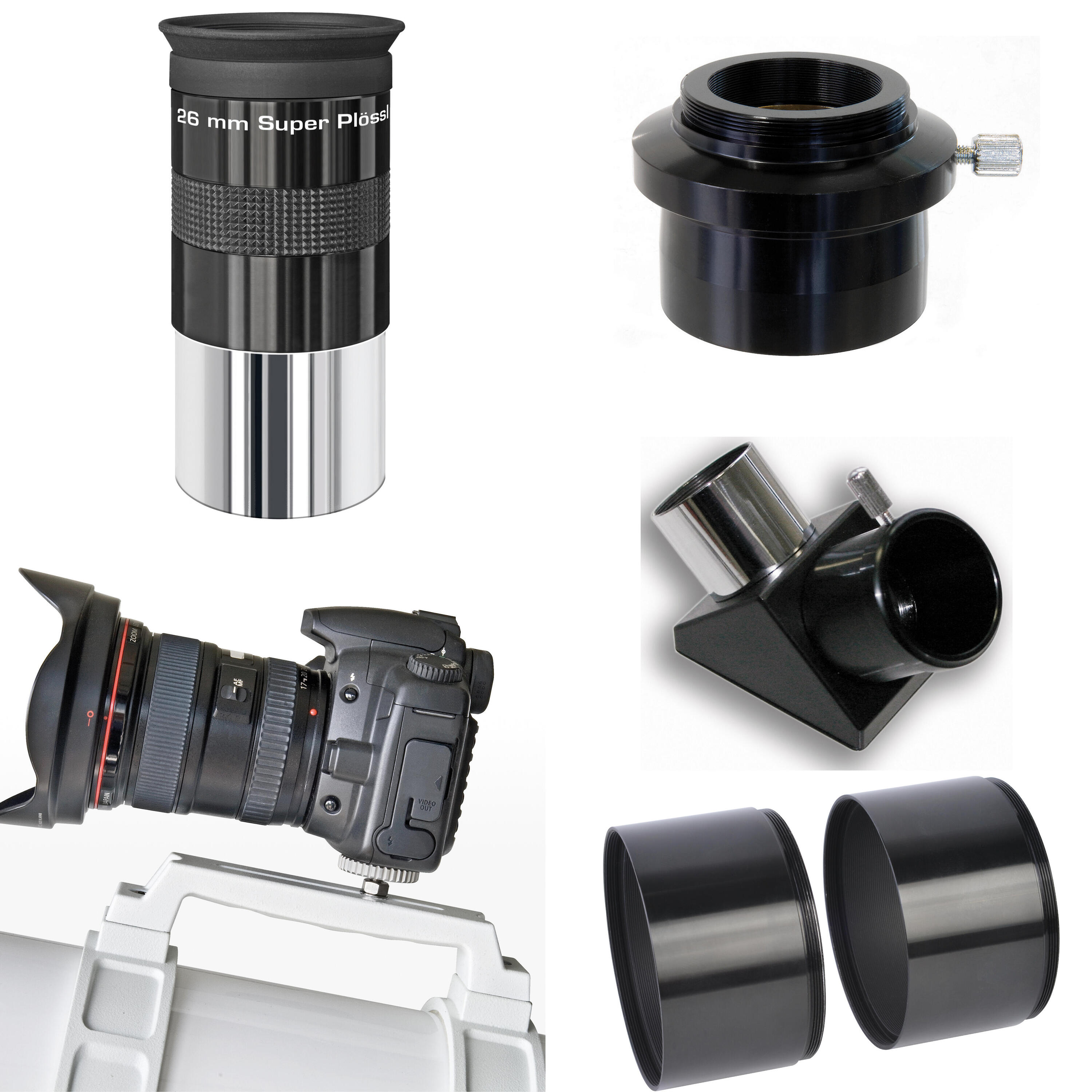 Télescope Bresser Messier AR-127L/1200 Hexafoc OTA 4/6