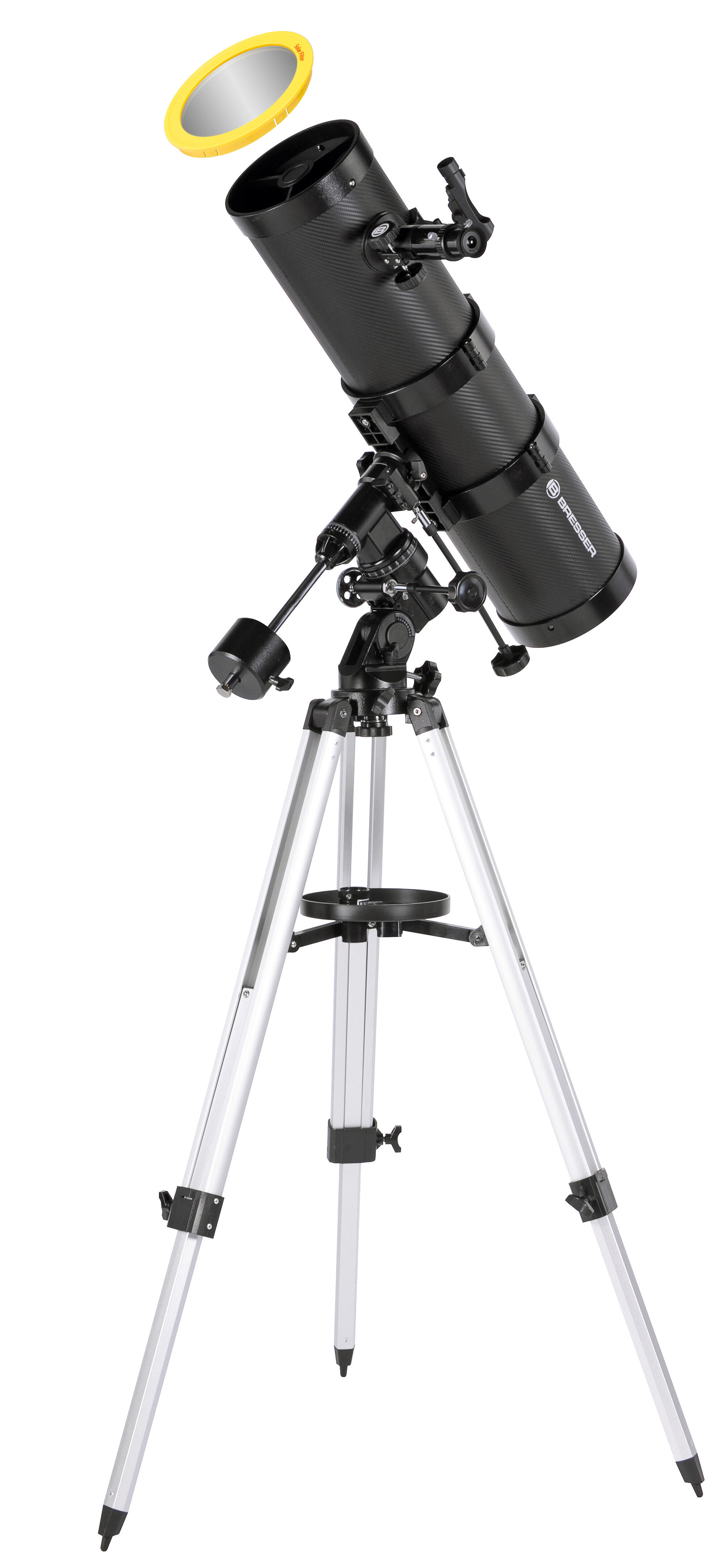 Telescopio reflector BRESSER Spica Plus 130/1000 EQ con kit de accesorios 2/5