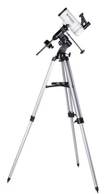 BRESSER Messier MC-90/1250 EQ3 Maksutov-Cassegrain Teleskop mit Smartphone-Adapt