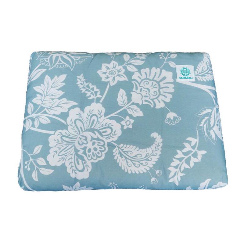 Yoga neck pillow - Bleue