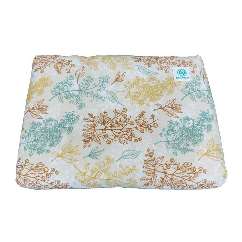 Yoga neck pillow Jaune SAMARALI Decathlon