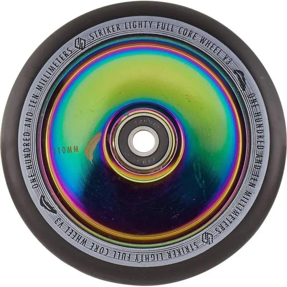 Колела за тротинетка - 110 мм - Lighty Fullcore V3 - Rainbow - Striker