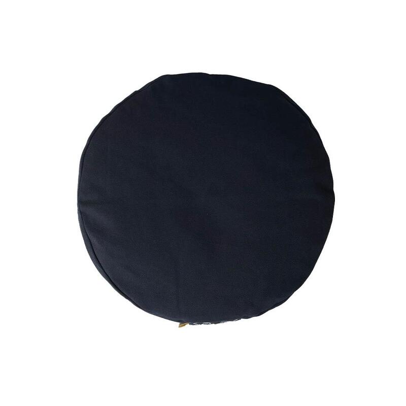 Coussin de Méditation Rond Bleu Marin