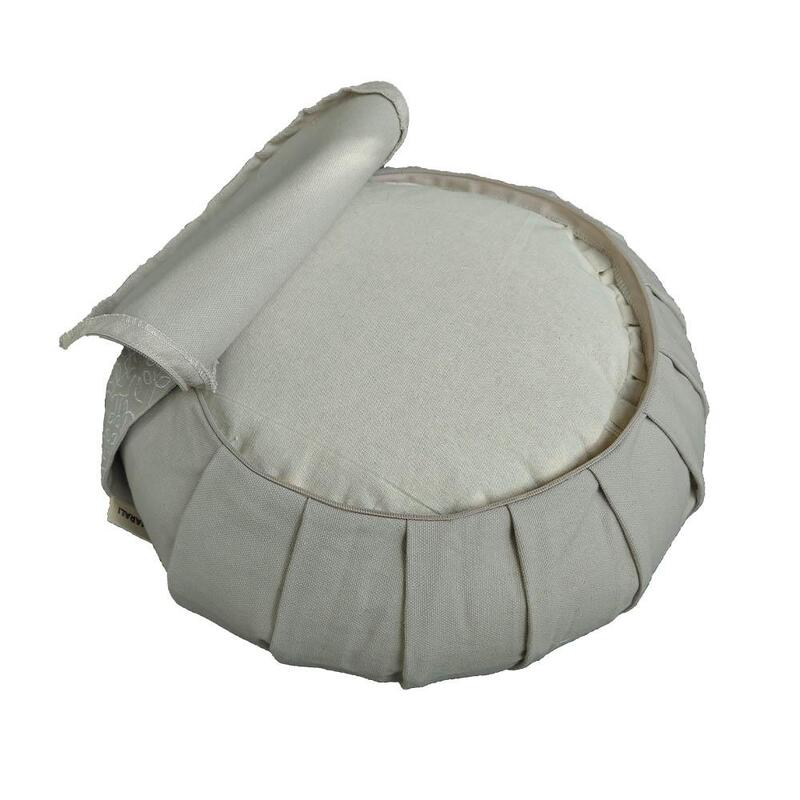 Samarali Cuscino da Meditazione Zafu Château Grey