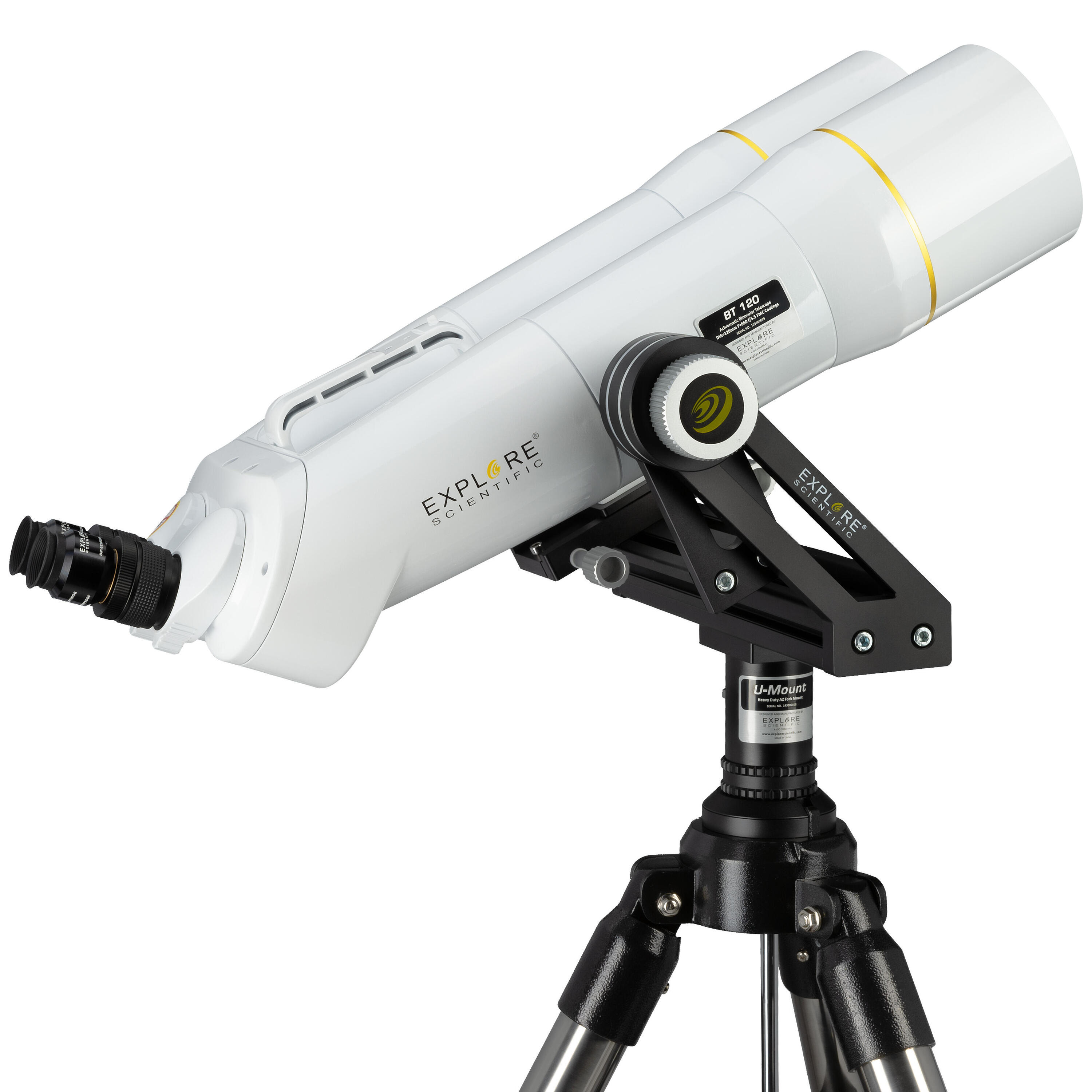 EXPLORE SCIENTIFIC BT-120 SF Giant Verrekijker met 62° LER Oculairen 20mm 4/6