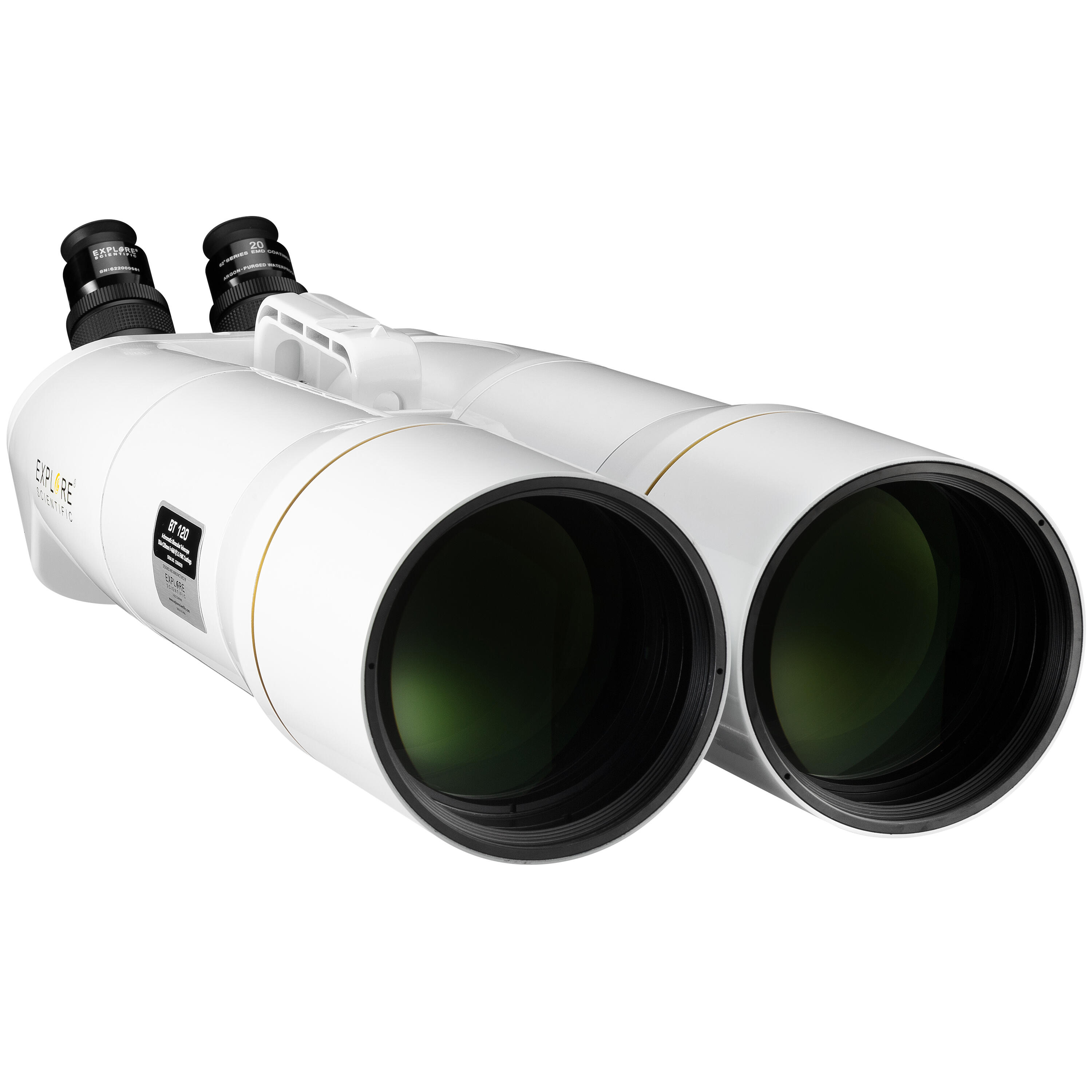 EXPLORE SCIENTIFIC BT-120 SF Giant Verrekijker met 62° LER Oculairen 20mm 2/6
