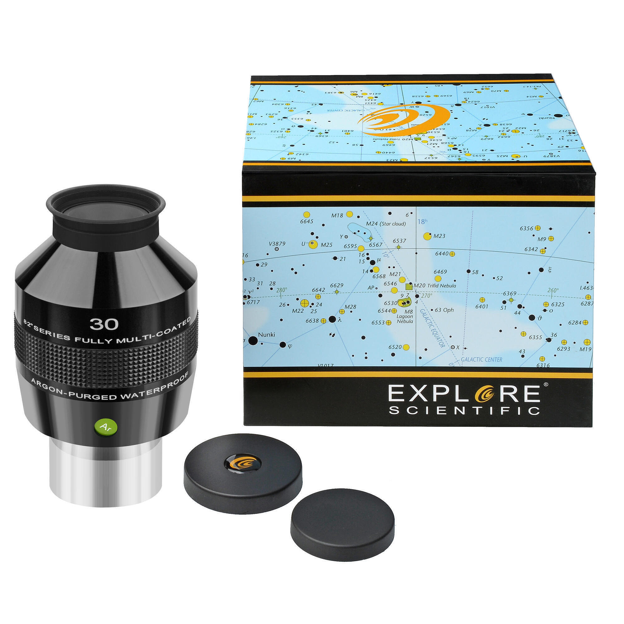 BRESSER Ocular EXPLORE SCIENTIFIC 82° Ar 30mm (2")