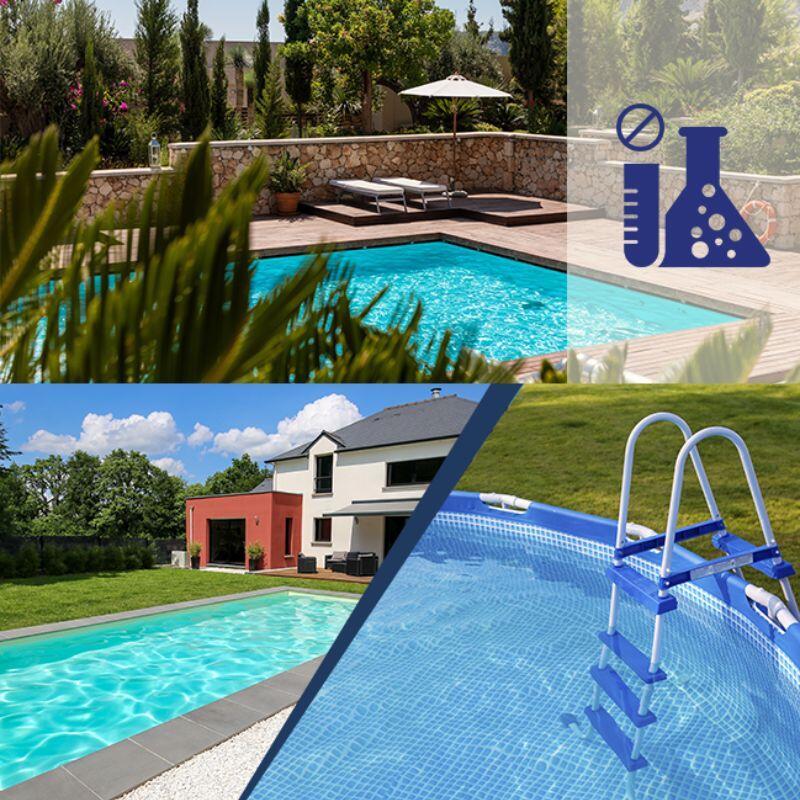 Elettrolisi del sale per piscine fino a 80m3 - Poolex Turbo Salt 5/6