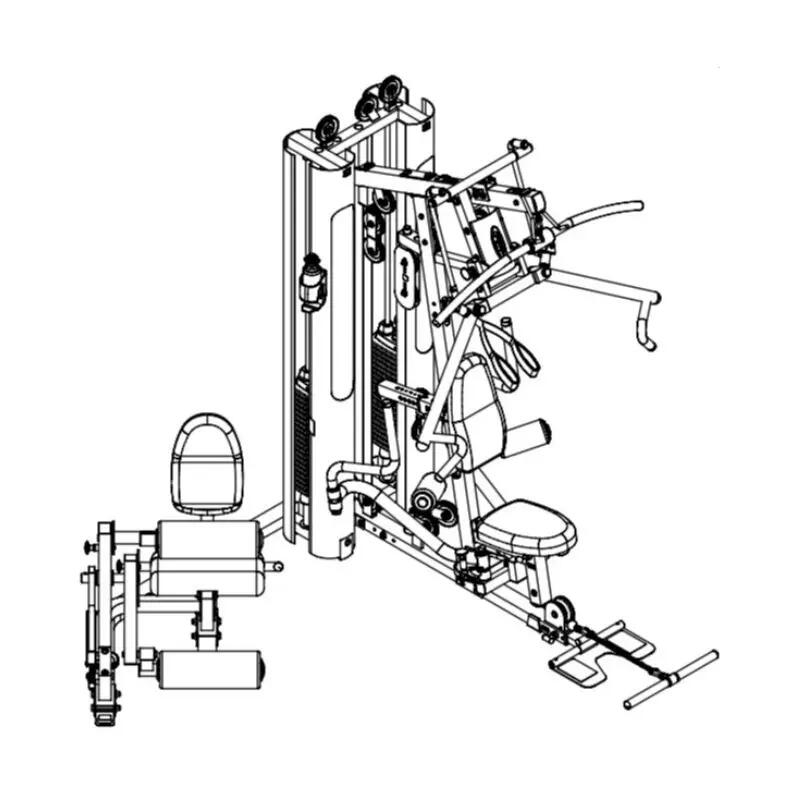 Home gym krachtstation - Body Solid G10B 7/7
