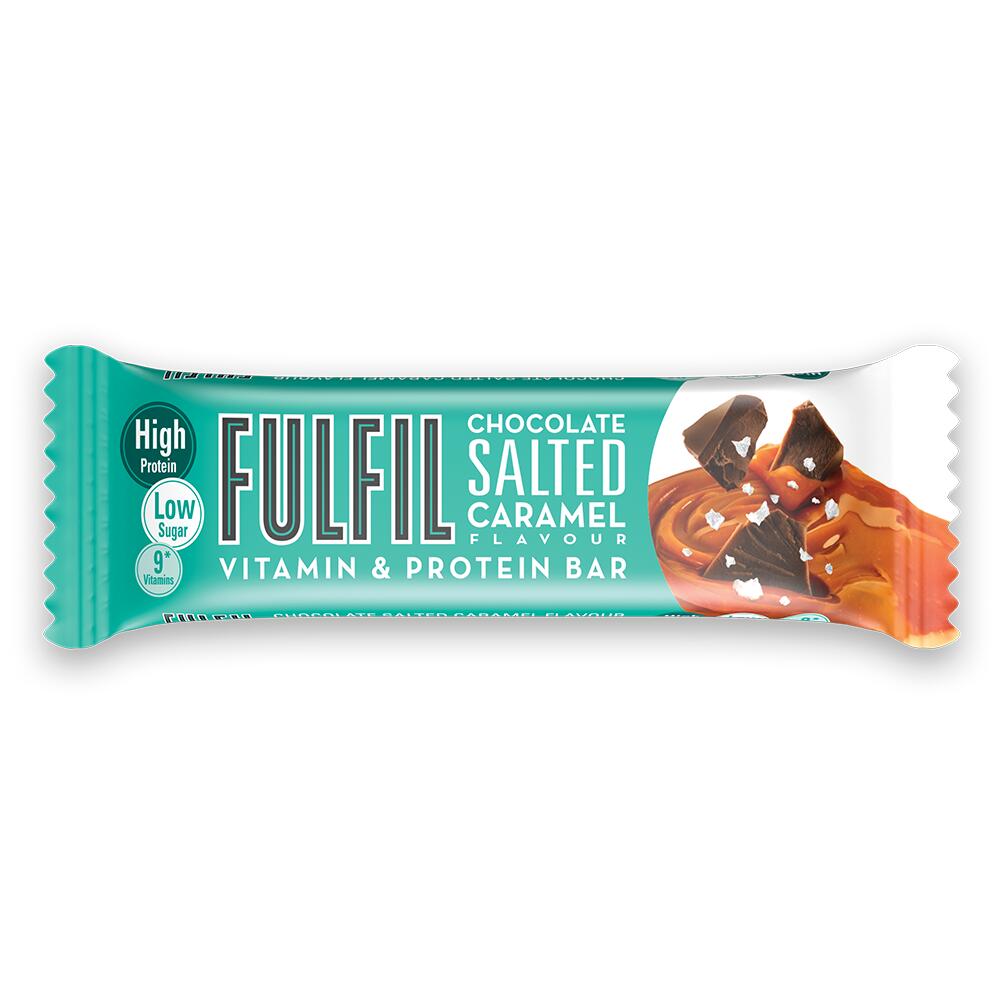 Vitamin & Protein Bar - Choco Caramel Salted - 15 stuks 2/2