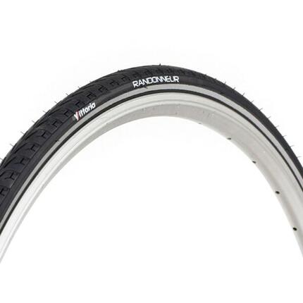 Vittoria Randonneur Reflective 700 mm Tubetype Wired 2C Compound Reflective Side