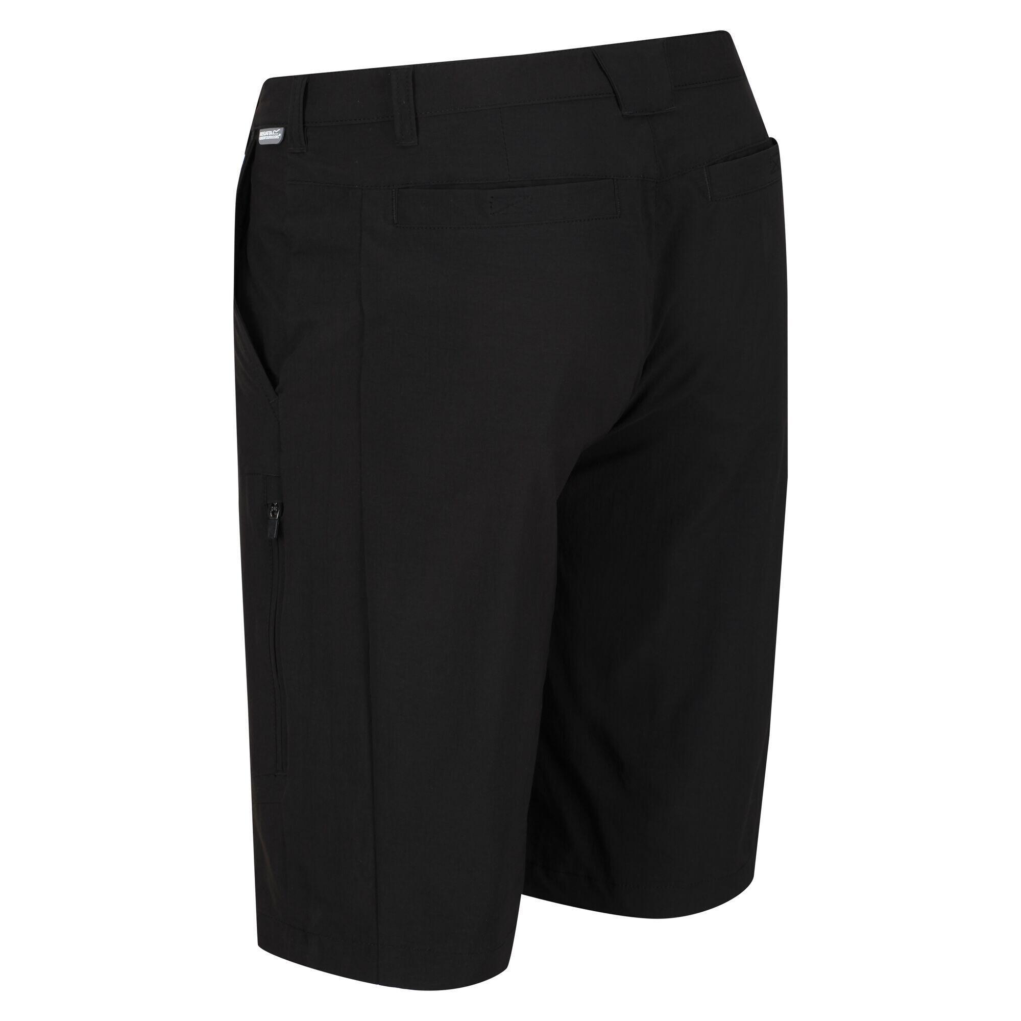 Mens Highton Walking Shorts (Black) 3/5