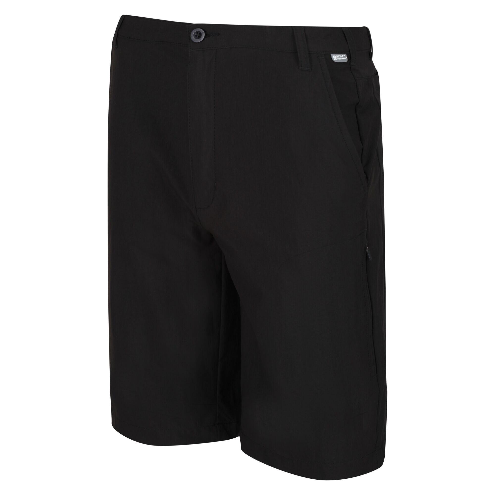 Mens Highton Walking Shorts (Black) 4/5