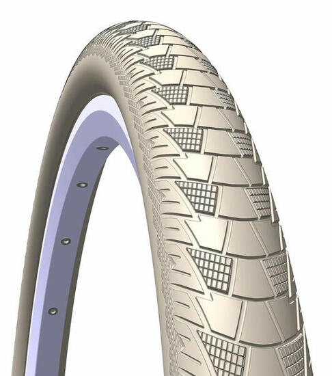 Pneu mitas cityhopper v99 28x2.0 creme. aps + rs
