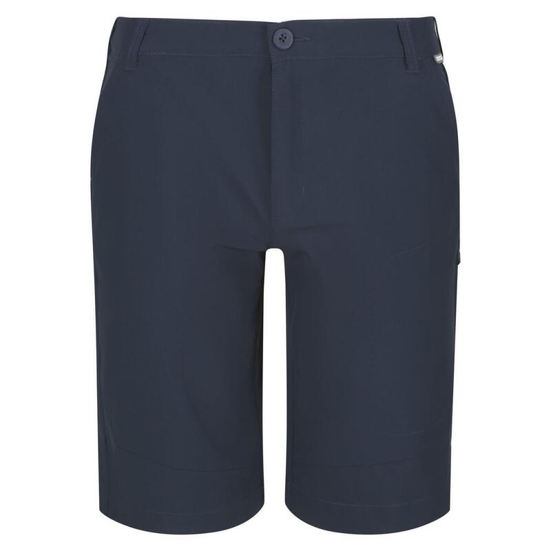 "Highton" Shorts für Wandern Herren Dunkel-Jeansblau