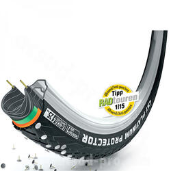 Pneu 700 x 38 cst c1920 vtc platinium protector bande anti-crevaison eps