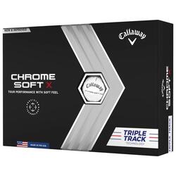 Callaway Golf Chrome Soft X Triple Track 12 Ballen Box Nieuw