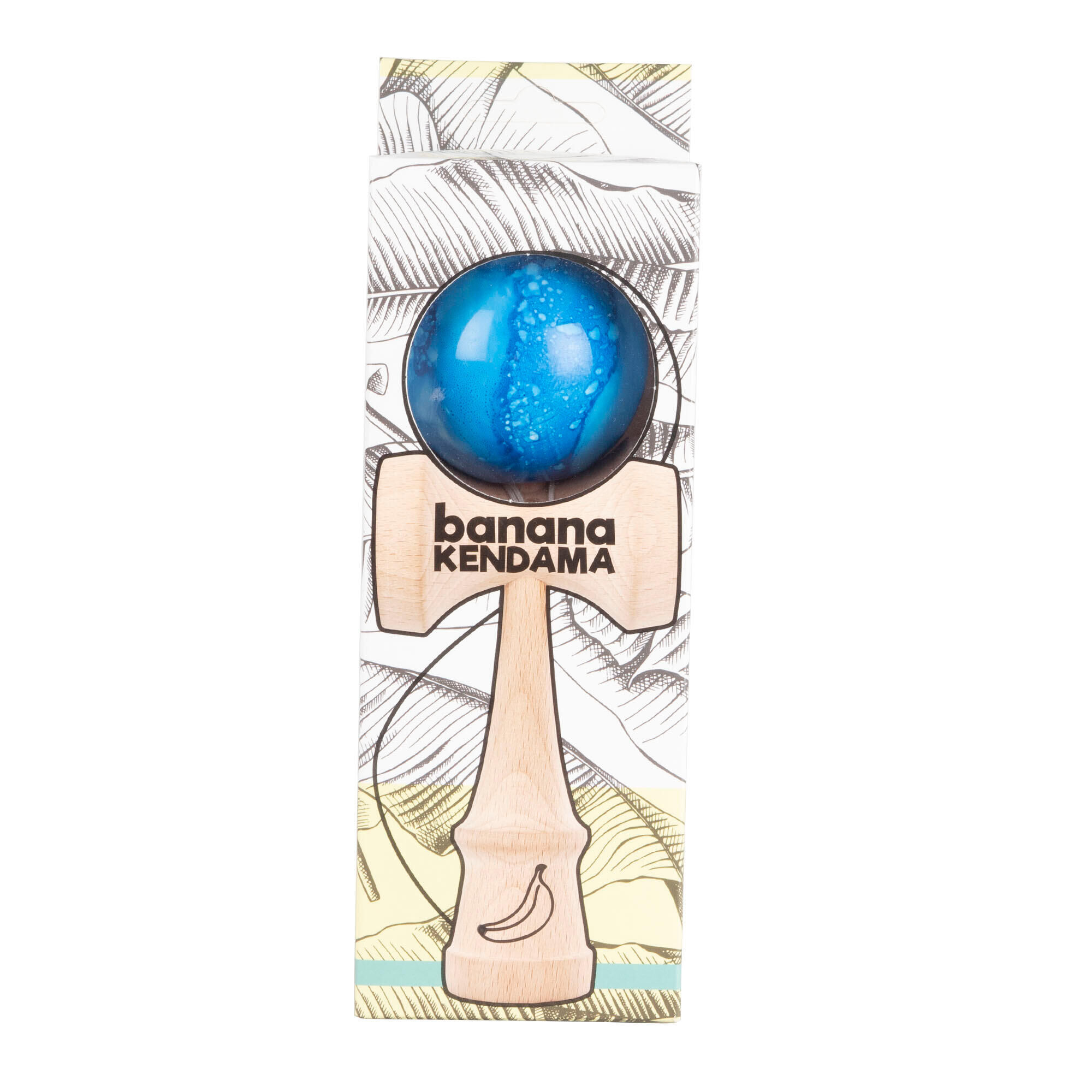 FIRETOYS Banana Kendama Marble - Beginners Kendama