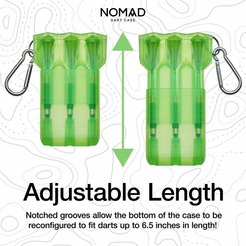 Funda Dardos Casemaster Nomad Adjustable Dart Case Green