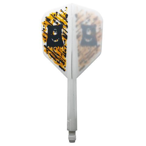 Plumas Condor Axe Splash Bear Shape White L 33. 5m 3 Uds.