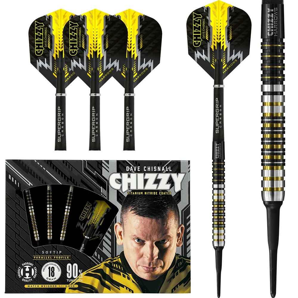 Dave Chisnall Chizzy 90% Harrows Tungsten 18Gr Softip Softdart 2/5