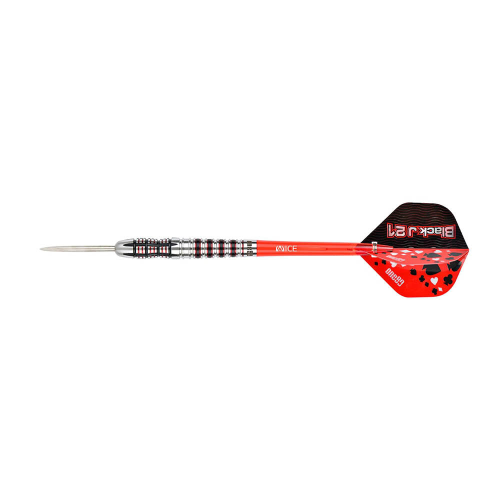 MANUEL GIL Dardos One80 Black J 21 03 Steel Tip 90% 21gr