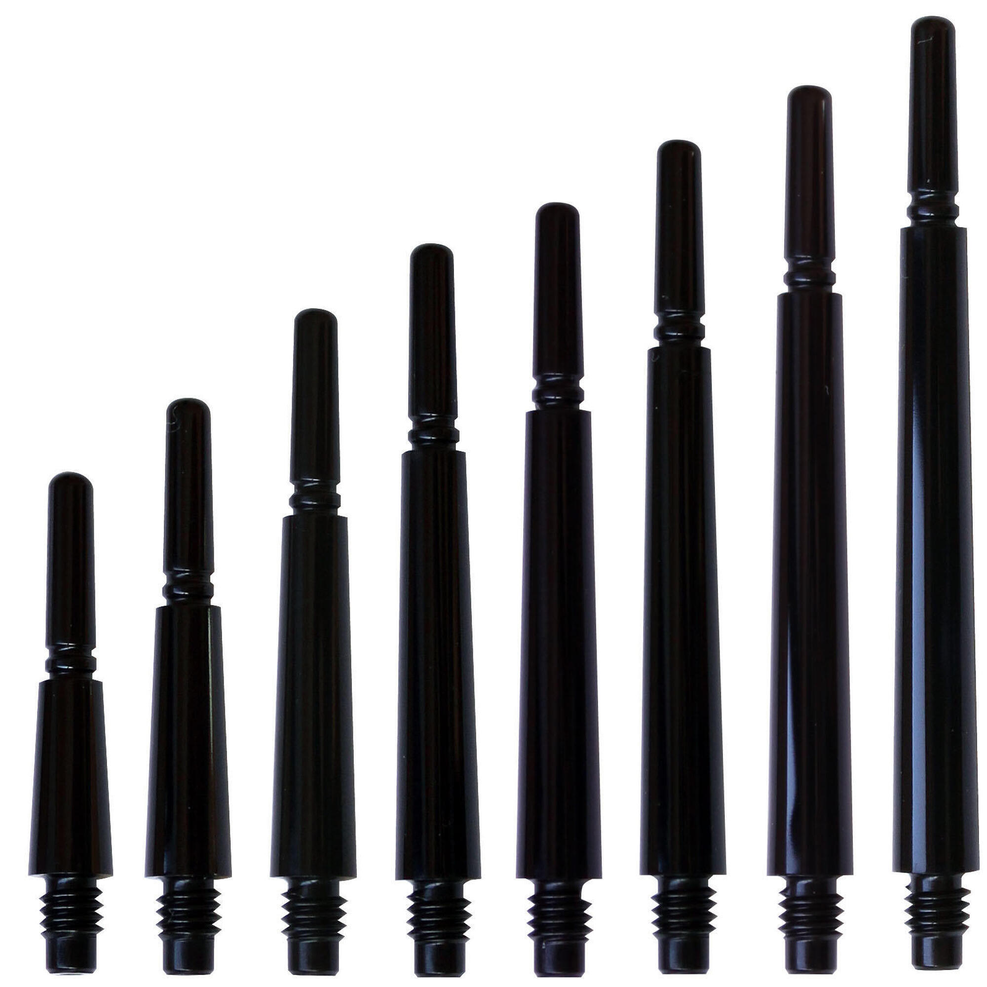 MANUEL GIL Cañas Fit Shaft Gear Normal Spining Negra (Giratoria) Talla 6