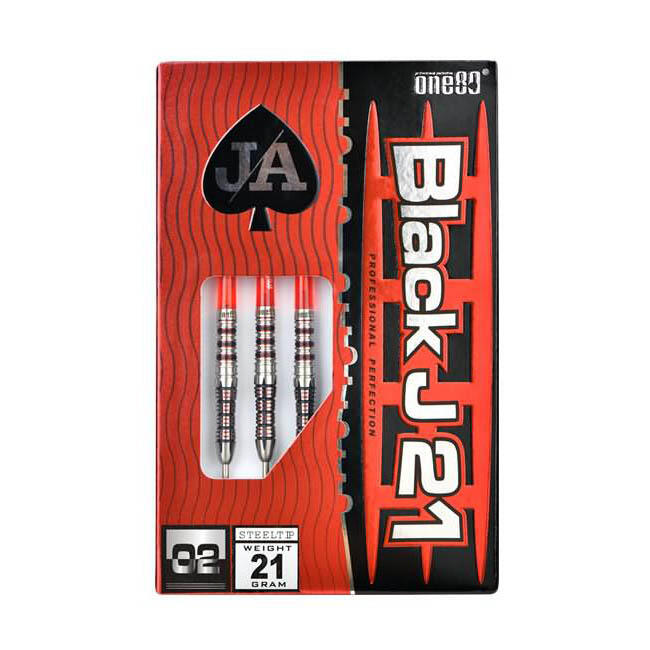 Dardos One80 Black J 21 02 Steel Tip 90% 21gr